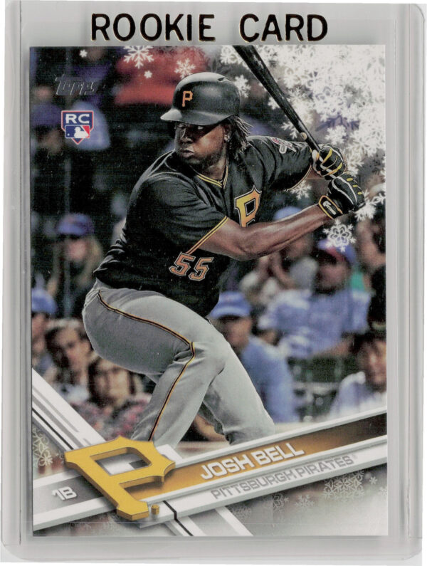 2017 Topps Holiday Josh Bell RC #HMW185 Pirates