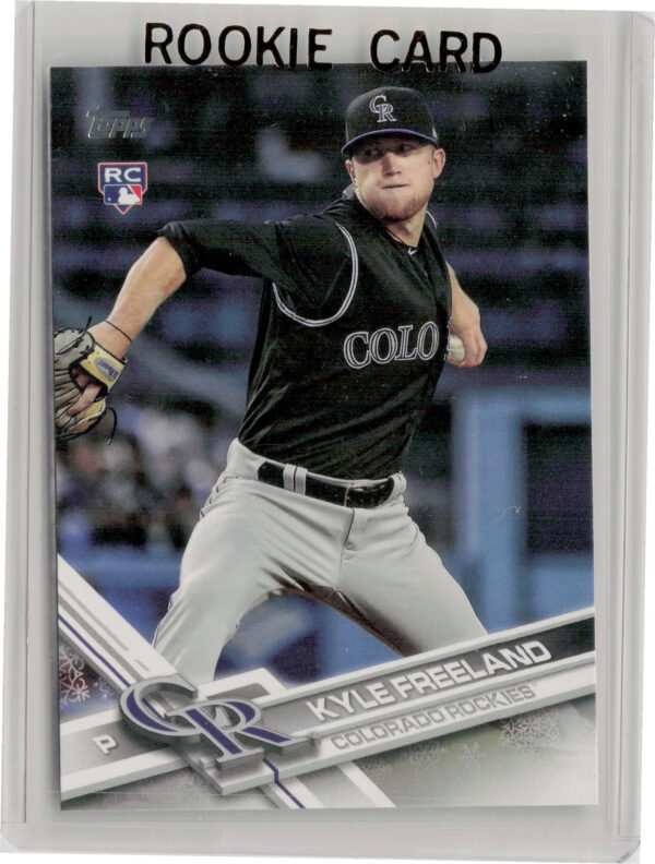2017 Topps Holiday Kyle Freeland RC #HMW30 Rockies