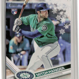 2017 Topps Holiday Mitch Haniger RC #HMW129 Mariners