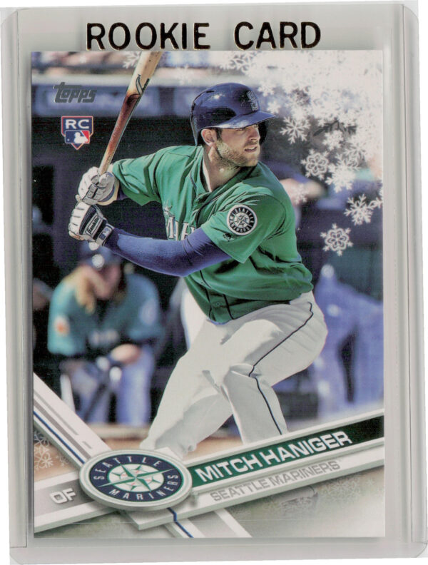 2017 Topps Holiday Mitch Haniger RC #HMW129 Mariners