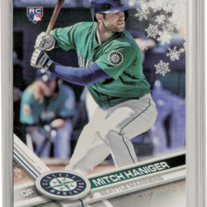 2017 Topps Holiday Mitch Haniger RC #HMW129 Mariners