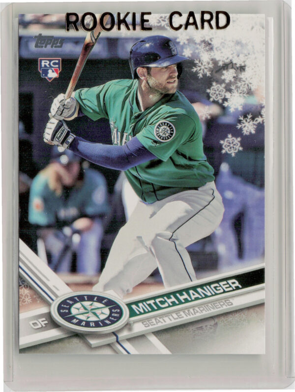 2017 Topps Holiday Mitch Haniger RC #HMW129 Mariners