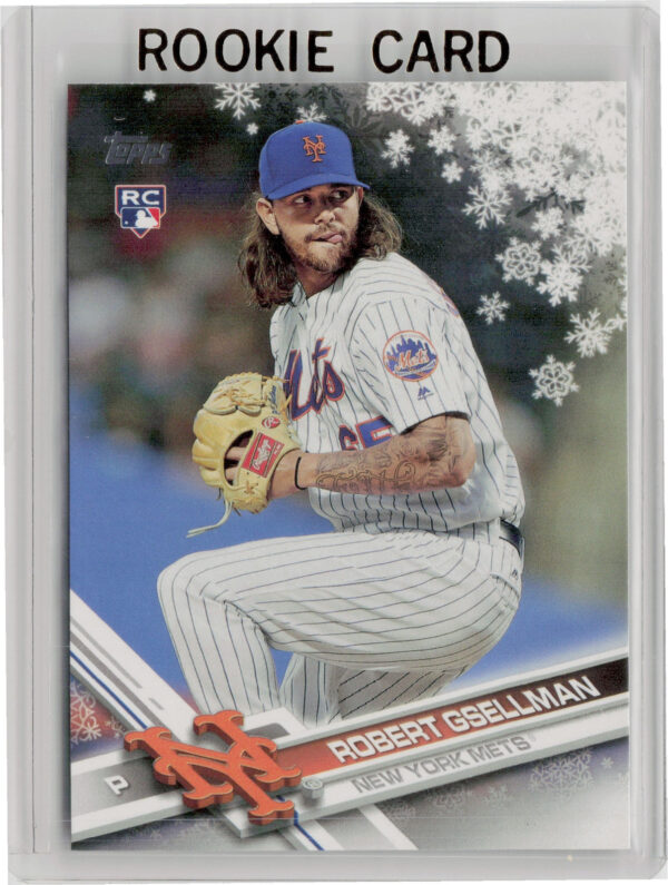 2017 Topps Holiday Robert Gsellman RC #HMW93 Mets