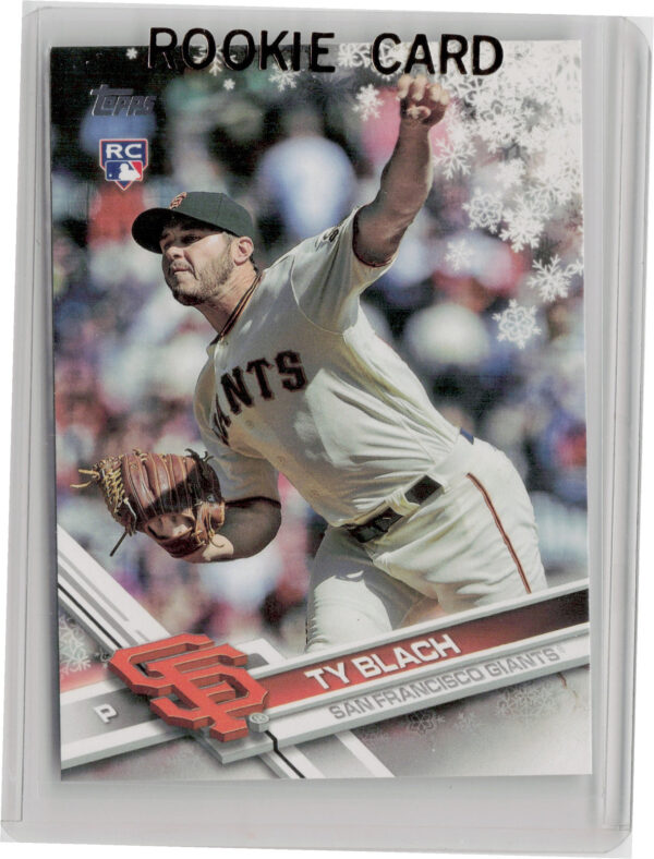 2017 Topps Holiday Ty Blach RC #HMW170 Giants