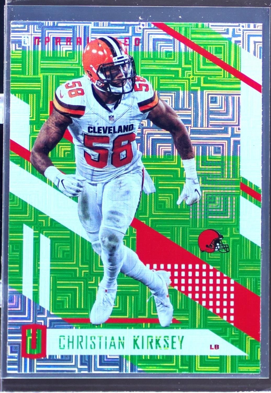 2017 Unparalleled Christian Kirksey Lime Green #200 Browns