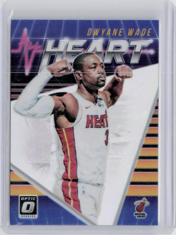 2018-19 Donruss Optic Dwyane Wade #3 Heat All Heart