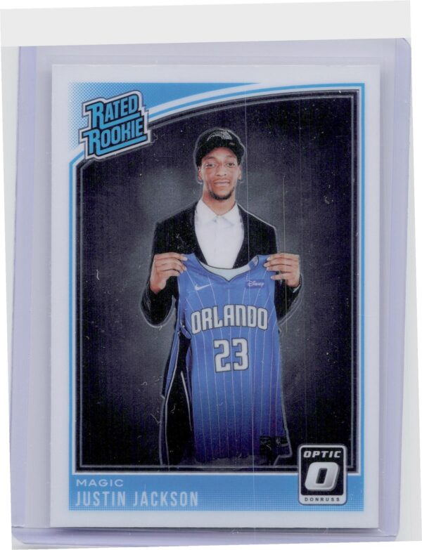 2018-19 Donruss Optic Justin Jackson #183 Magic