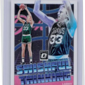 2018-19 Donruss Optic Larry Bird #1 Celtics Swishful Thinking