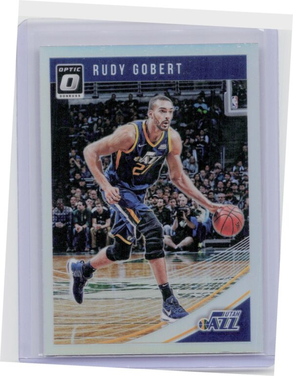 2018-19 Donruss Optic Rudy Gobert Holo #93 Jazz