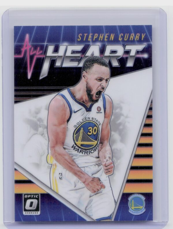 2018-19 Donruss Optic Stephen Curry #20 Warriors All Heart