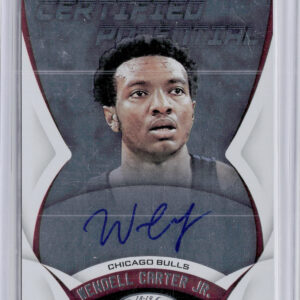 2018-19 Panini Certified Wendell Carter Jr. AU #CP-WC Bulls Certified Potential