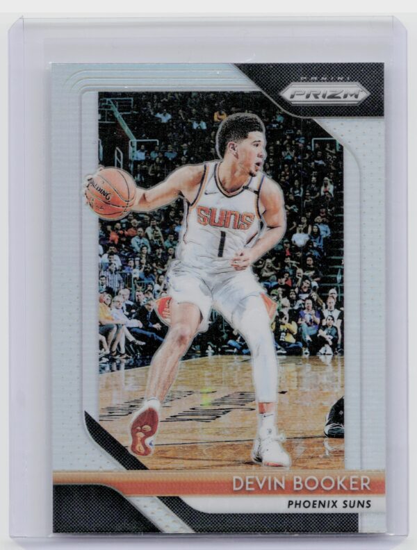 2018-19 Panini Prizm Devin Booker Prizms Silver #11 Suns