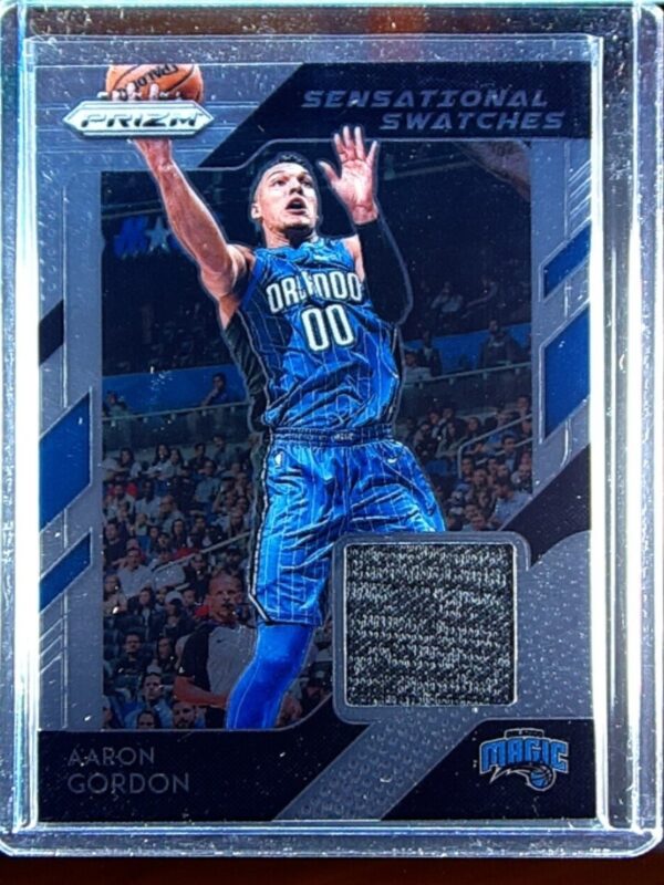 2018-19 Prizm Aaron Gordon JSY #51 Magic Sensational Swatches