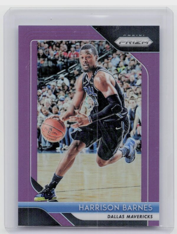 2018-19 Prizm Harrison Barnes Purple /75 #300 Mavericks