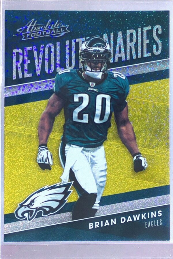 2018 Absolute Brian Dawkins #RE-BD Eagles Revolutionaries Spectrum Gold