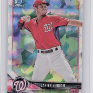 2018 Bowman Carter Kieboom #BCP7 Nationals Chrome Prospects Atomic Refractor