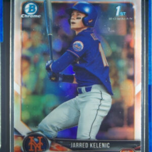 2018 Bowman Draft Jarred Kelenic Chrome Refractors #BDC-6 Mets