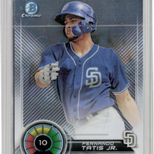 2018 Bowman Fernando Tatis Jr. #BTP-10 Padres Bowman Chrome Scouts' Top 100