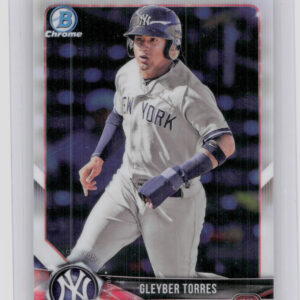 2018 Bowman Gleyber Torres #BCP100 Yankees Chrome Prospects