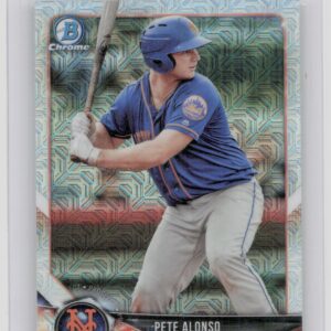 2018 Bowman Pete Alonso #BCP137 Mets Chrome Prospects Mojo Refractor