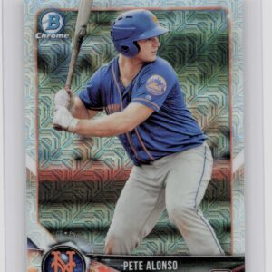 2018 Bowman Pete Alonso #BCP137 Mets Chrome Prospects Mojo Refractor