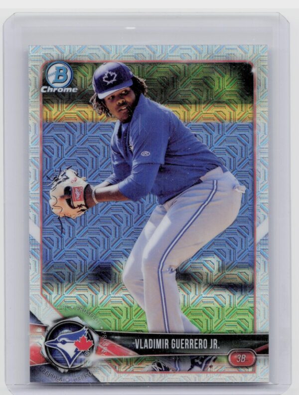 2018 Bowman Vladimir Guerrero Jr. #BCP150 Jays Chrome Prospects Mojo Refractor