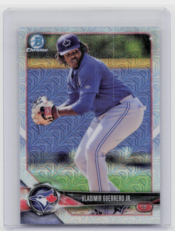 2018 Bowman Vladimir Guerrero Jr. #BCP150 Jays Chrome Prospects Mojo Refractor