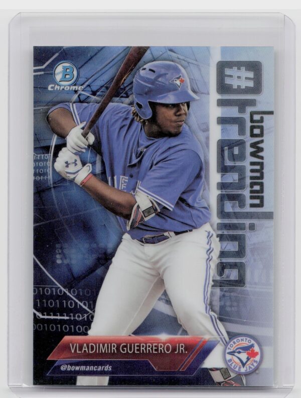 2018 Bowman Vladimir Guerrero Jr. ##-VG Jays Chrome #BowmanTrending