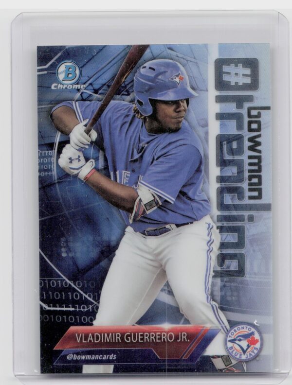 2018 Bowman Vladimir Guerrero Jr. ##-VG Jays Chrome #BowmanTrending