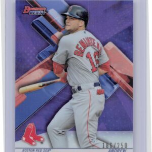 2018 Bowman's Best Andrew Benintendi Purple /250 #22 Sox