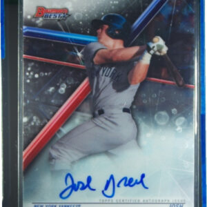 2018 Bowman's Best Josh Breaux AU #B18-KRO Yankees Best of 2018 Autographs