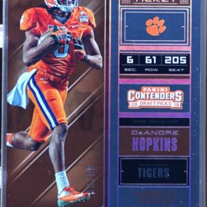 2018 Contenders Draft Picks DeAndre Hopkins Bowl /99 #28 Tigers