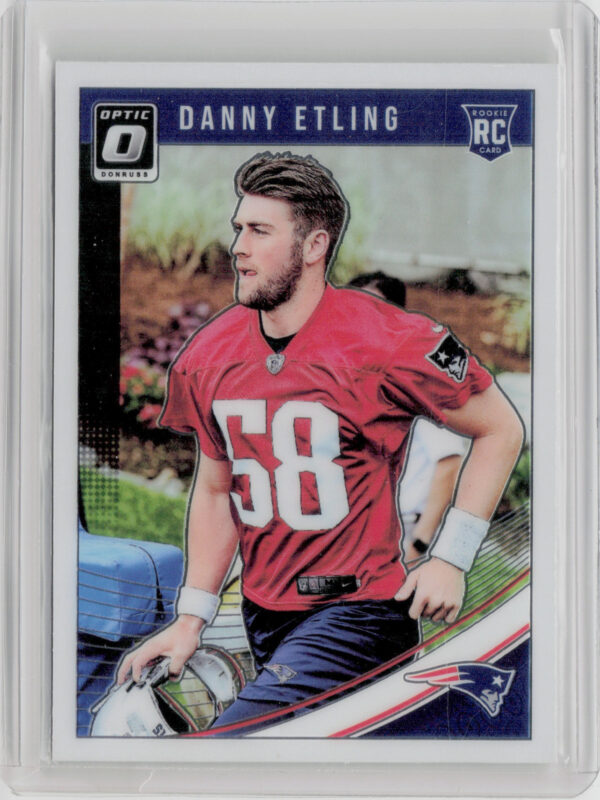 2018 Donruss Optic Danny Etling RC #139 Patriots