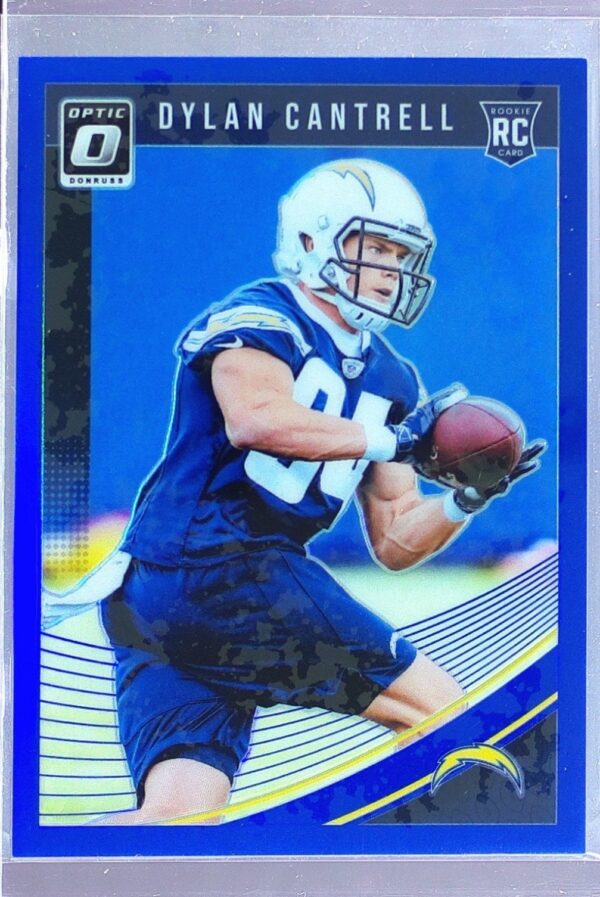 2018 Donruss Optic Dylan Cantrell Blue /149 #148 Chargers
