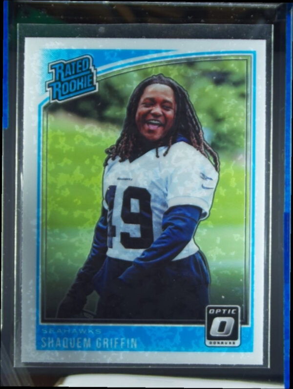 2018 Donruss Optic Shaquem Griffin RC #196 Seahawks