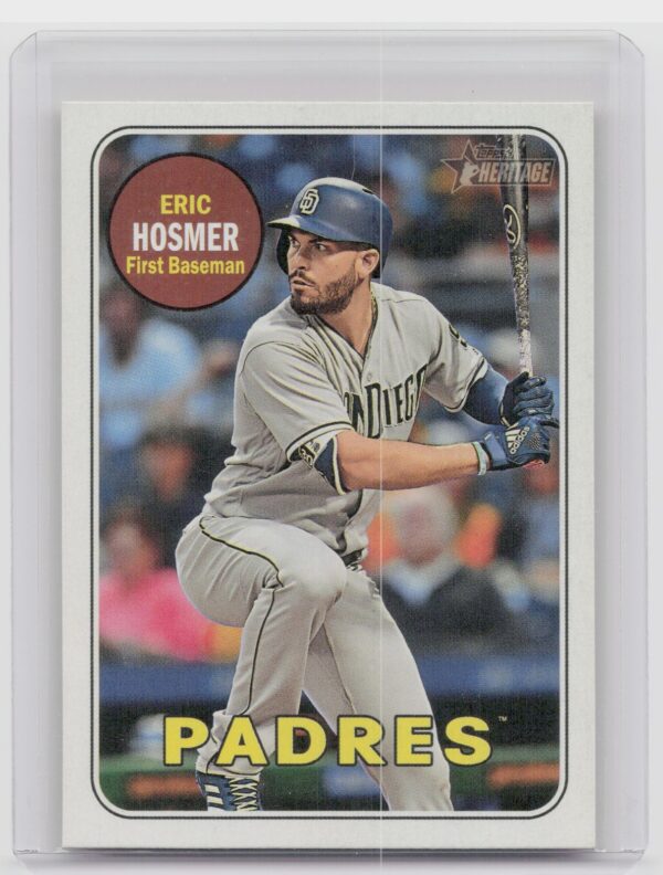 2018 Heritage Eric Hosmer SP VAR #709 Padres