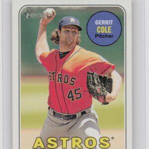 2018 Heritage Gerrit Cole SP VAR #715 Astros