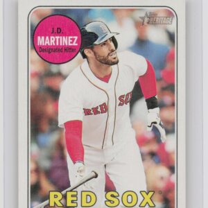 2018 Heritage J.D. Martinez SP VAR #710 Sox