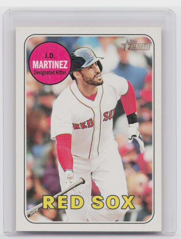 2018 Heritage J.D. Martinez SP VAR #710 Sox