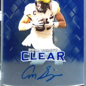 2018 Leaf Trinity Cam Serigne Auto /25 #CA-CS2 Deacons Clear Auto Blue
