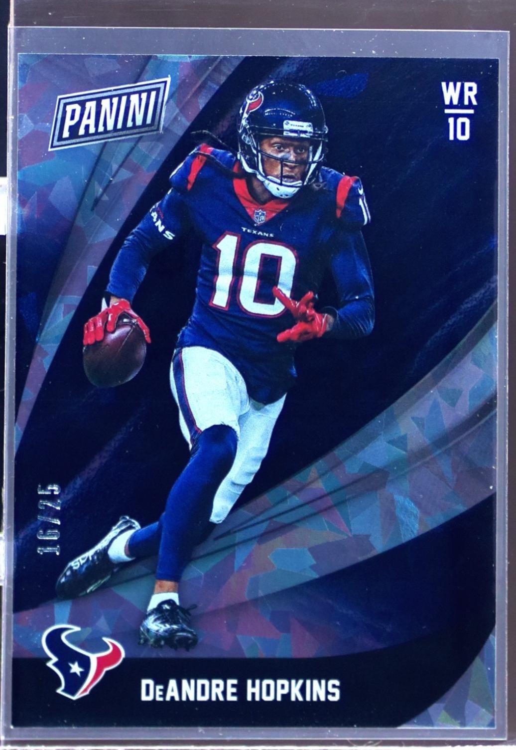2018 Panini Black Friday DeAndre Hopkins Cracked Ice /25 #27 Texans