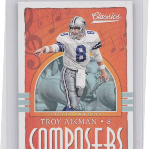 2018 Panini Classics Troy Aikman #22 Cowboys Composers