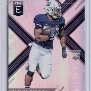 2018 Panini Elite Draft Picks Saquon Barkley VAR #105 Lions