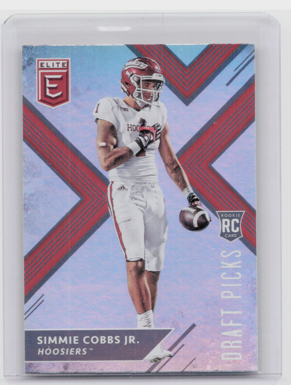 2018 Panini Elite Draft Picks Simmie Cobbs Jr. VAR #123 Hoosiers