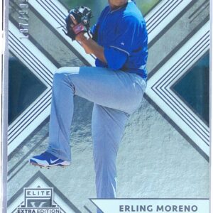 2018 Panini Elite Extra Edition Erling Moreno /999 #134 Cubs