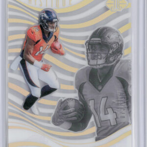 2018 Panini Illusions Courtland Sutton SN299 #MQ-CS Broncos Mystique Gold