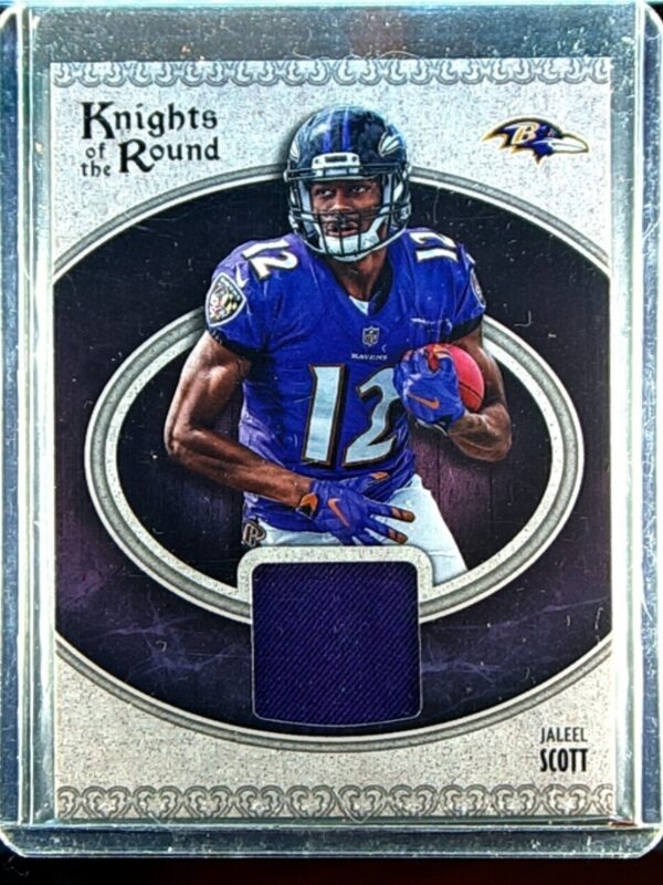 2018 Panini Jaleel Scott JSY #KR-JS Ravens Knights of the Round Rookie