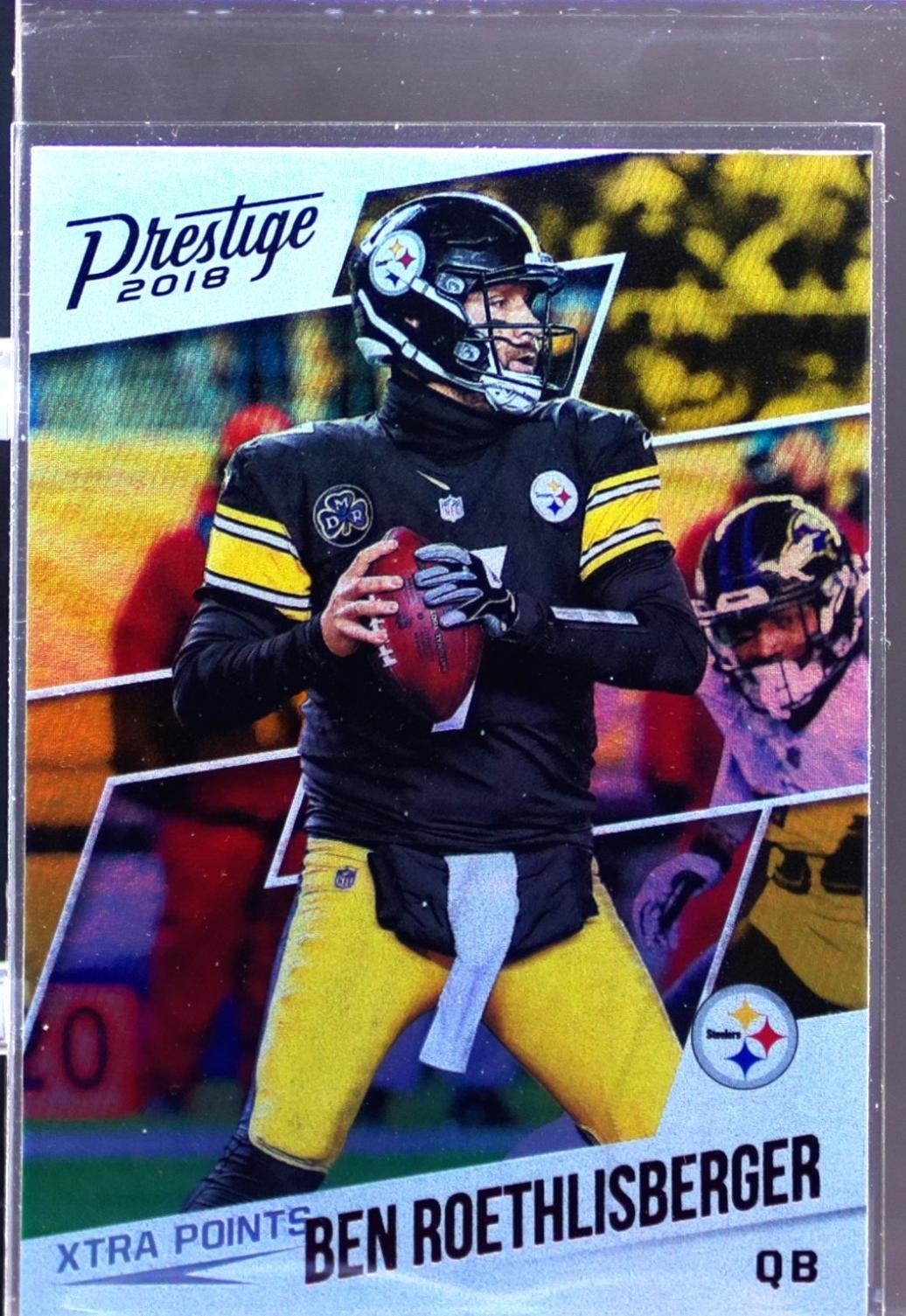 2018 Prestige Ben Roethlisberger Xtra Points Red #192 Steelers