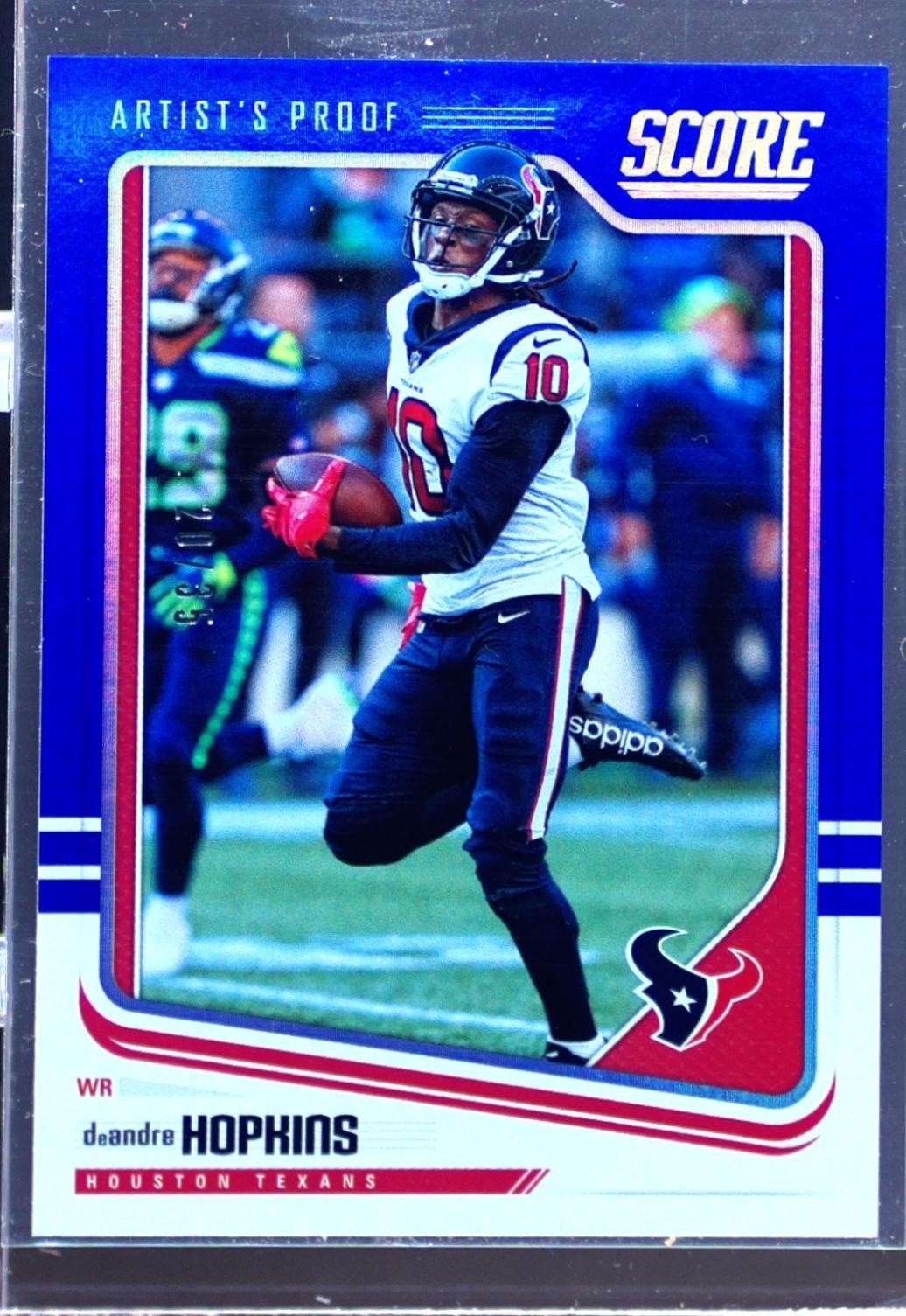 2018 Score DeAndre Hopkins Artist's Proof /35 #128 Texans