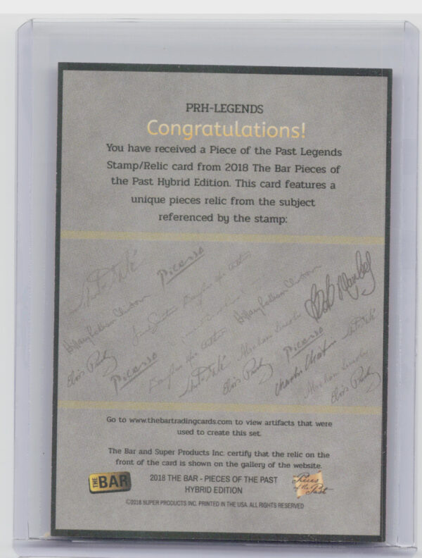 2018 The Bar Pieces of the Past Hybrid 3/12 - Image 3